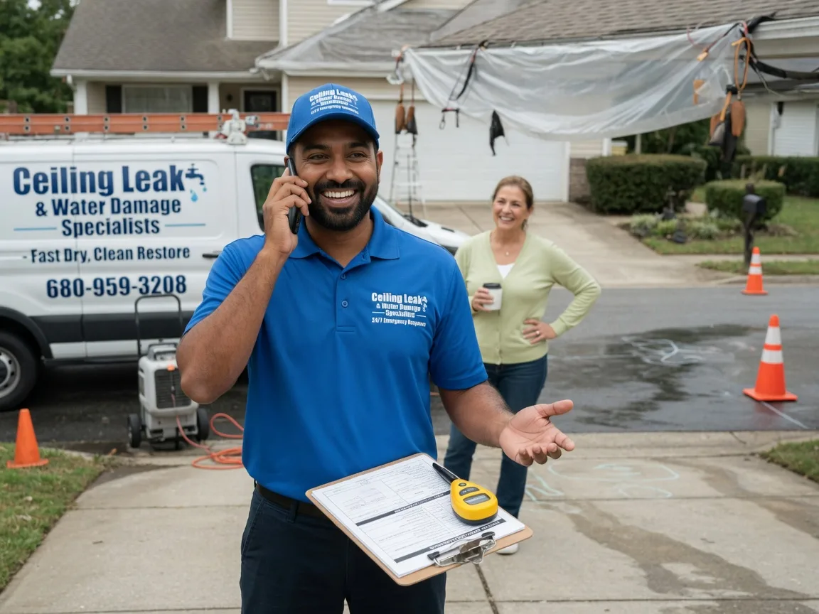 Ceiling Leak Cleanup Shelbyville, IL FAQs